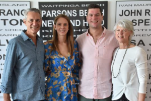 John Camens and his family